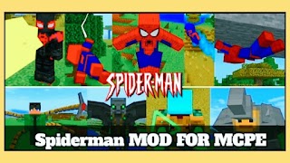 برنامه‌نما Spiderman Mod minecraft PE عکس از صفحه