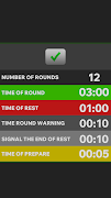 Boxing Interval Timer Ekran Görüntüsü 3