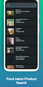 Food codes & scanner captura de pantalla 4
