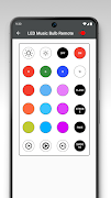 5 Schermata led music bulb remote control