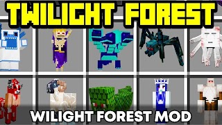 Twilight Forest Mod MCPE poster
