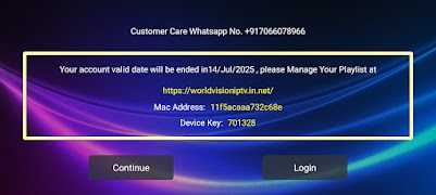 World Vision IPTV for Mobile screenshot 2