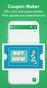 Coupon Maker - Voucher Design ภาพหน้าจอ 3