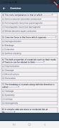 Physics MCQS capture d'écran 5