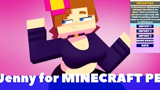 Jenny Ellie Mod Minecraft PE screenshot 2