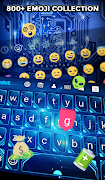 Blue Light Keyboard Wallpapers स्क्रीनशॉट 2