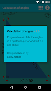 Calculation of angles imagem de tela 2