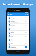 Secure Password Manager App:   โปสเตอร์
