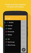 Easy Notes - Notepad 截图 1