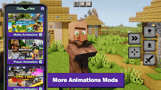 Mob Animations Addon Minecraft Affiche