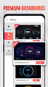 GPS Speedometer OBD2 Dashboard screenshot 1