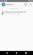 OOReader screenshot 2