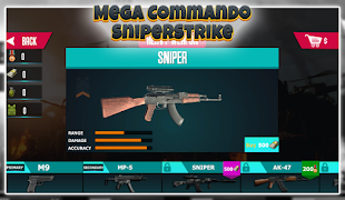 Mega Commando SniperStrike screenshot 1