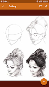 Face Sketch Step by Step اسکرین شاٹ 2
