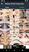Tutorial de maquillaje Ideas de diseño captura de pantalla 1