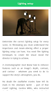 Learn Cinematography screenshot 1