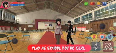 3Dمحاكاة المدرسة الثانوية الملصق