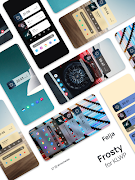 Frosty for KLWP 스크린샷 4