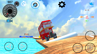 USA Bus Impossible simulator poster