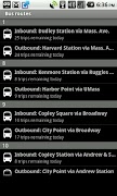 OpenMBTA screenshot 1