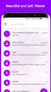 Bling Light SMS Theme Screenshot 1