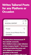 Social Media Content Generator 截圖 2