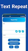 پوستر text repeater and word