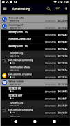 System Log - activity & Notifi screenshot 1