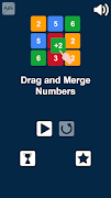 Drag n Merge Numbers: Match 3 Merge Puzzle syot layar 4