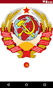 Communism button Plakat