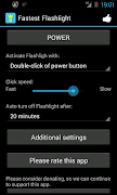 Fastest Flashlight screenshot 1