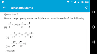 4 Schermata NCERT 8th Class Maths Solution