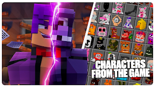 Animatronic for Minecraft Mod اسکرین شاٹ 1