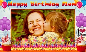 پوستر Happy Birthday Mom frames