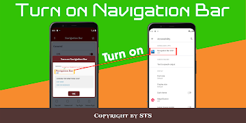 Navigation Bar Android 13 Cartaz