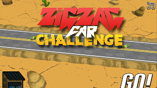 Poster ZigZag Car Challenge