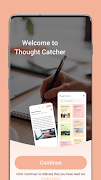 Thought Catcher - Note poster