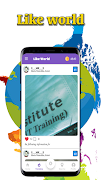 Like World syot layar 2