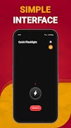 Quick Flashlight Screenshot 1
