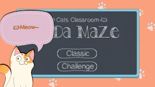 برنامه‌نما Mida Maze: Cats Classroom عکس از صفحه