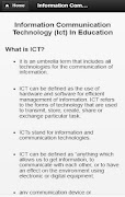 Information Communication Tech captura de pantalla 1
