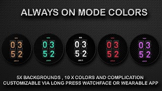 Digital Basic 5B Wear OS 4+ screenshot 7