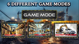 Excavator & Crane Simulator poster
