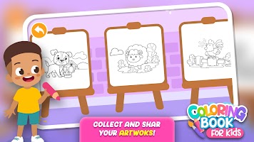 3 Schermata Coloring Book For Kids