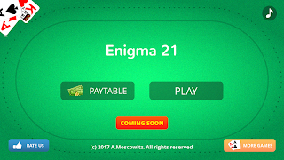 Enigma 21 plakat