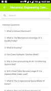 برنامه‌نما Mechanical interview questions عکس از صفحه