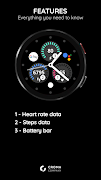Evolution Watch Face Wear OS captura de pantalla 1