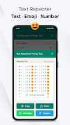 Text Repeater & Fancy Text تصوير الشاشة 5