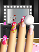 Glitter Nail Salon: Girls Game screenshot 5