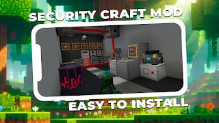 Security Craft Mod For MCPE 截图 5